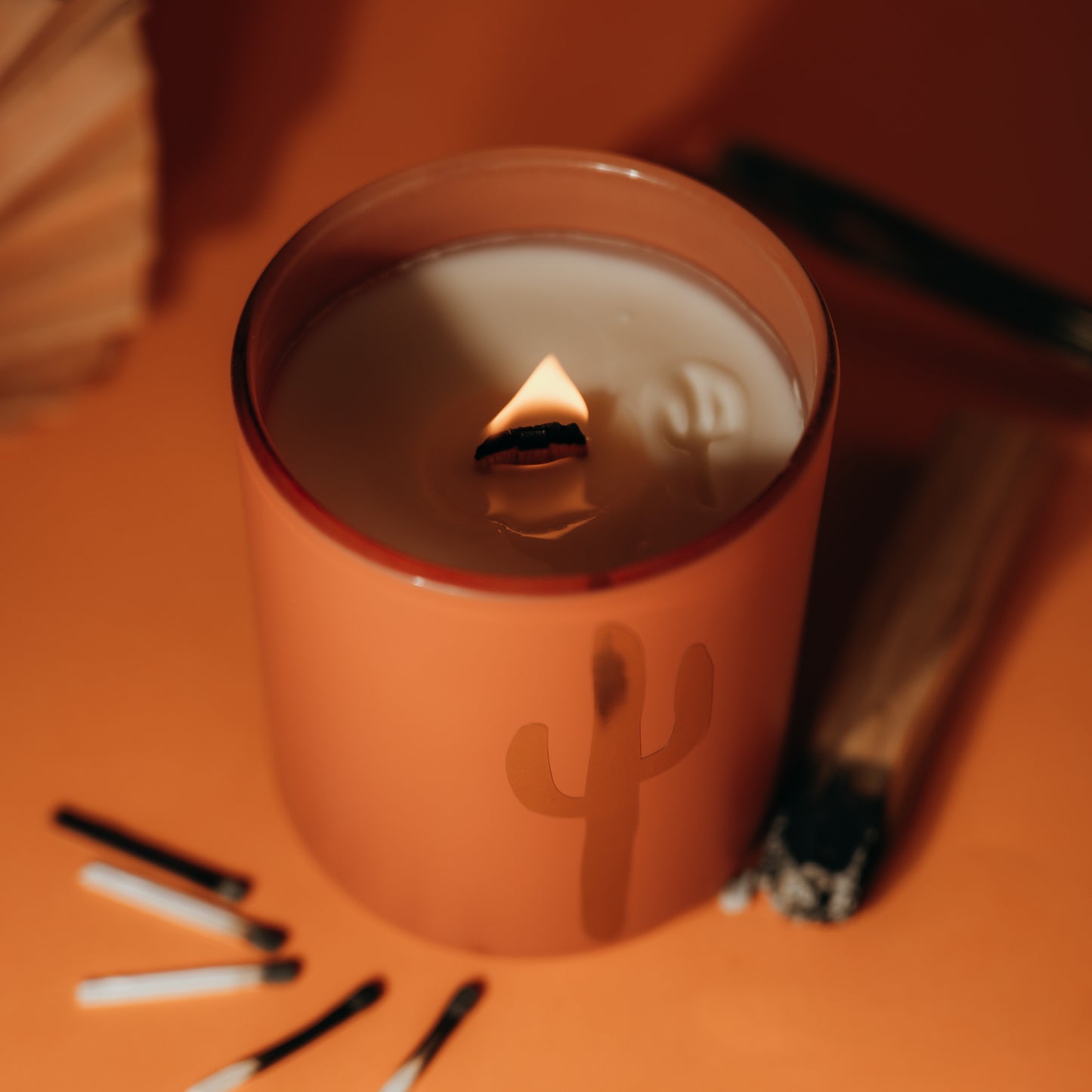 Clay Candle