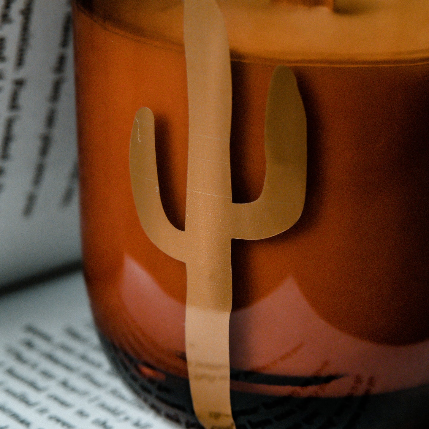 Amber Candle
